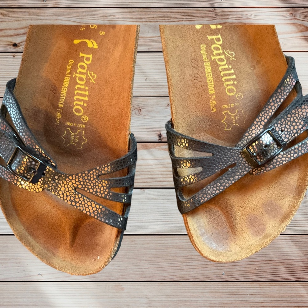 Papillio Java Birkenstock Slides - image 3